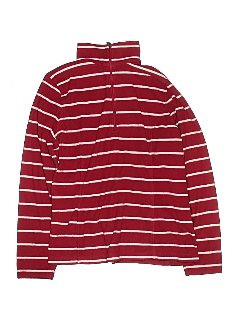 Pre-owned Lands' End Kids' Track Jacket In Red