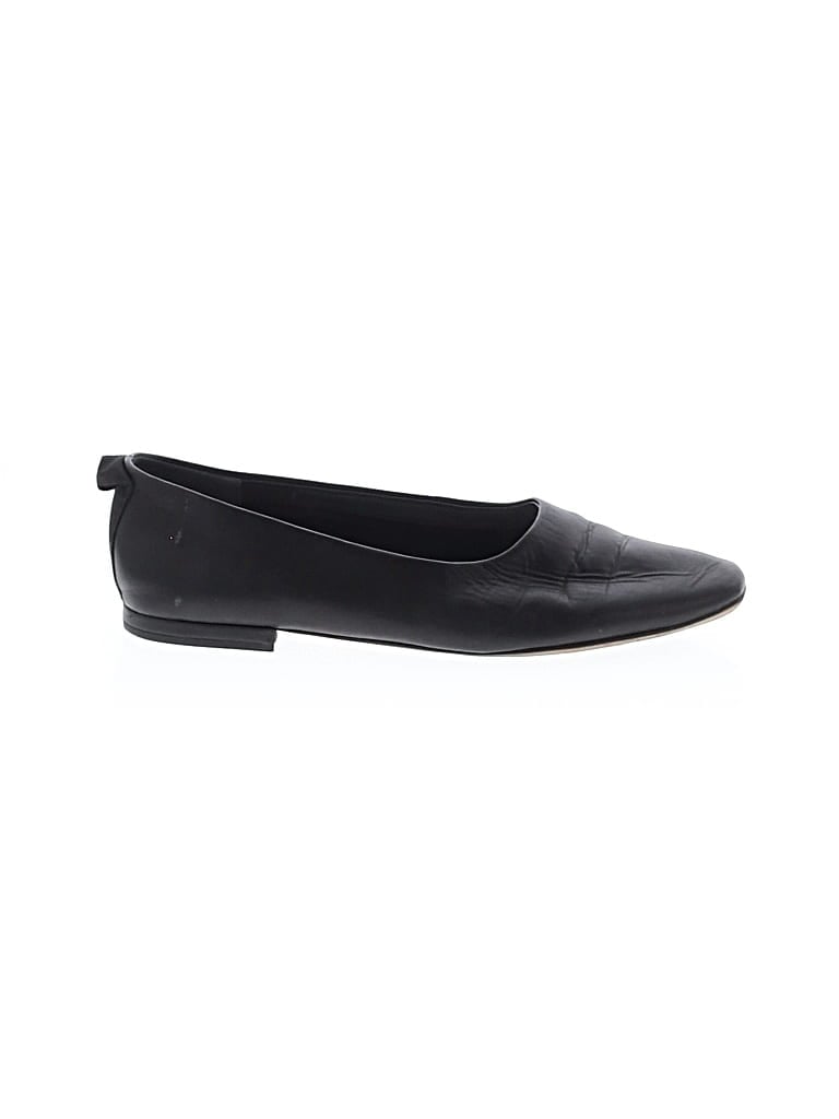 Pre-owned Franco Sarto Flats In Black