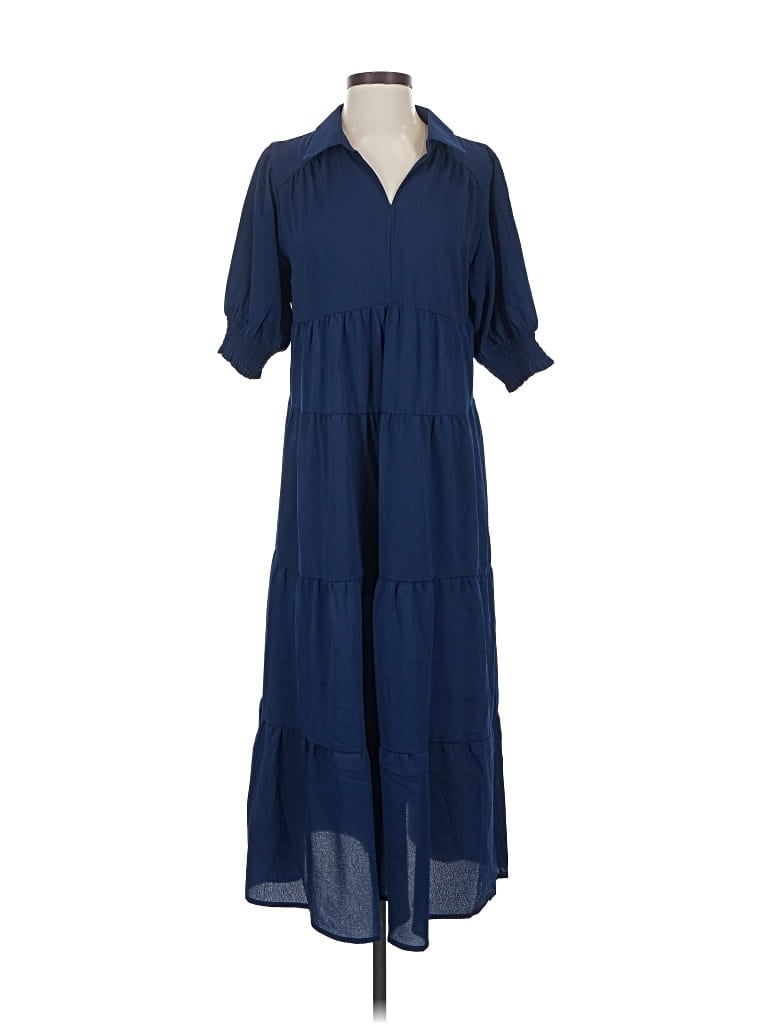 Pre-owned Umgee Casual Dress In Blue