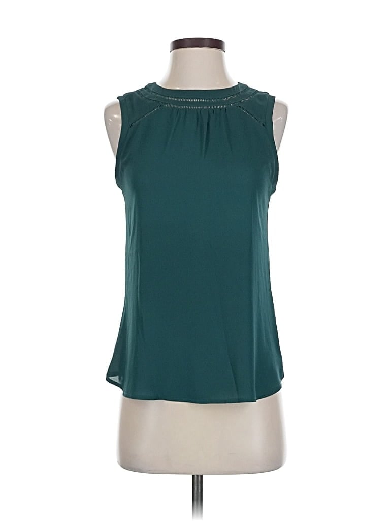 Pre-owned 41hawthorn Sleeveless Blouse In Blue