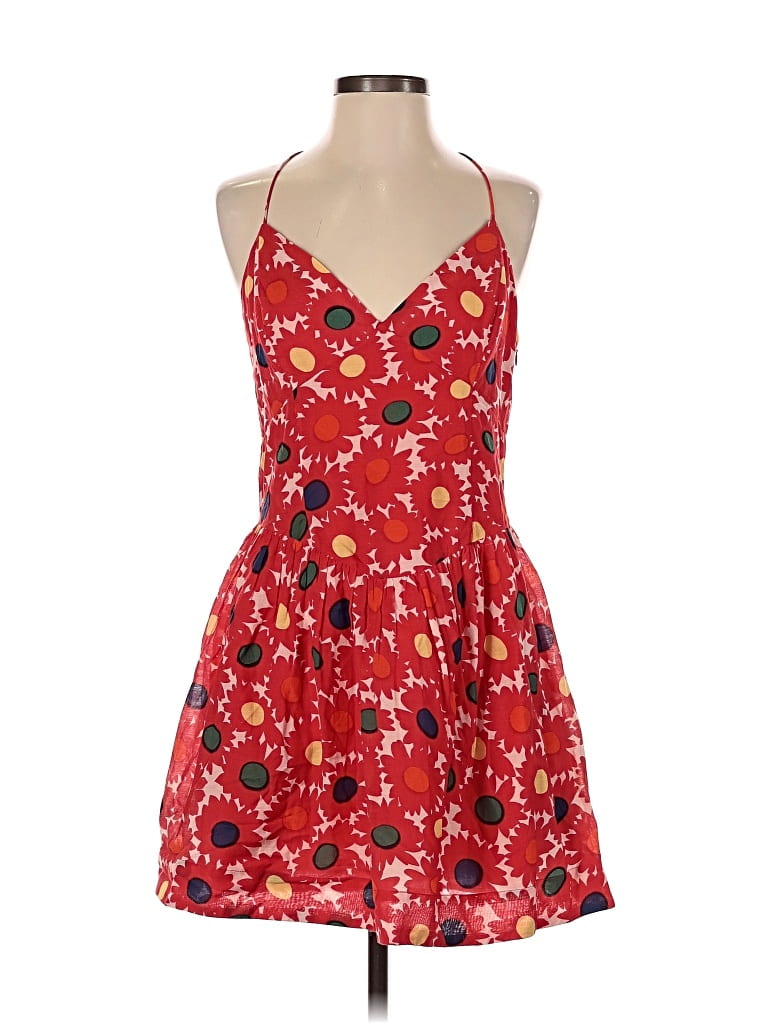 Pre-owned Rhode Casual Dress In Red