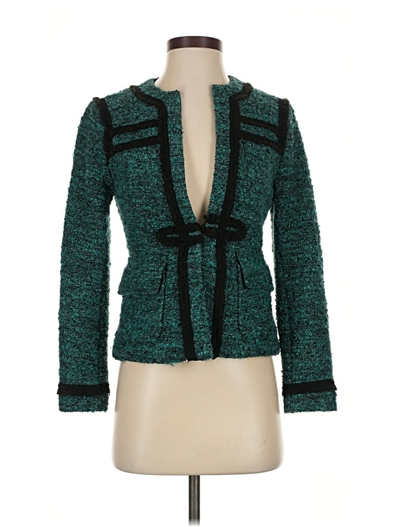 Pre-owned Nanette Lepore Blazer Jacket In Blue