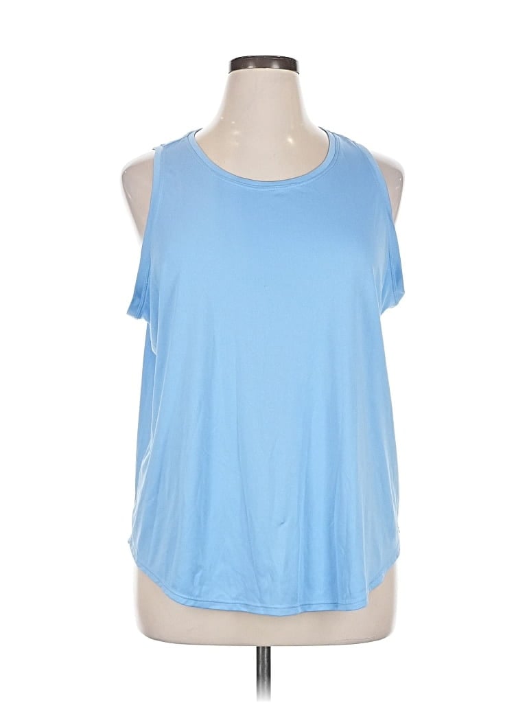 Pre-owned Tek Gear Sleeveless T-shirt In Blue