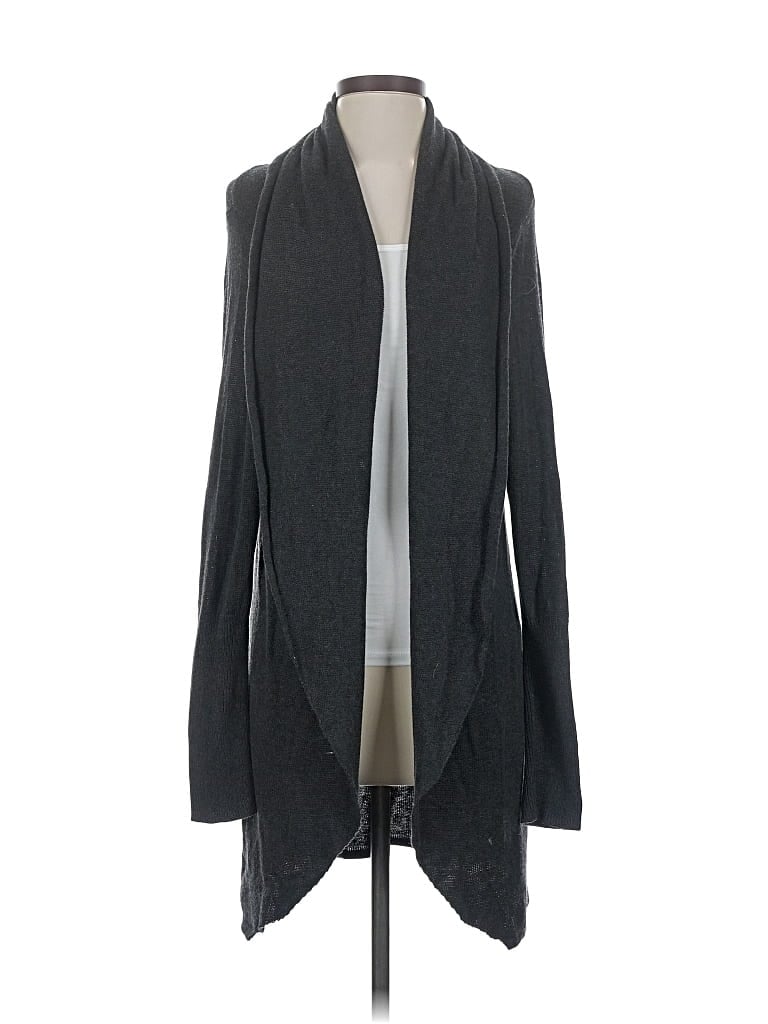 Pre-owned Leith Cardigan Sweater In Gray