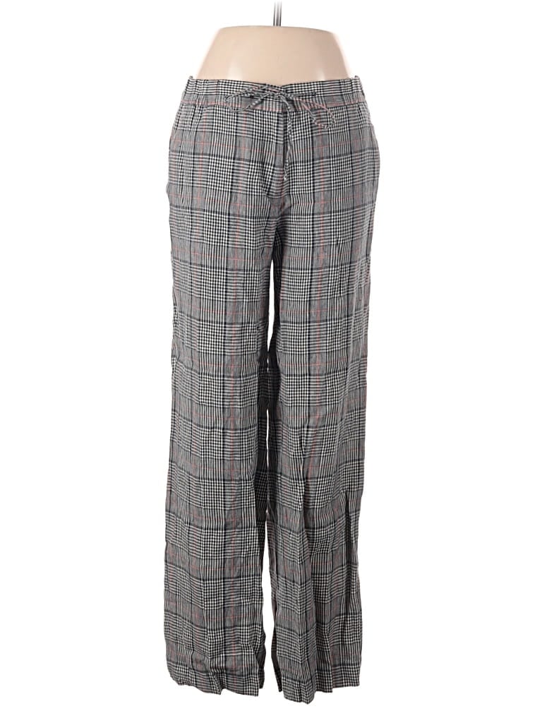 Pre-owned Gerard Darel Linen Pants In Gray