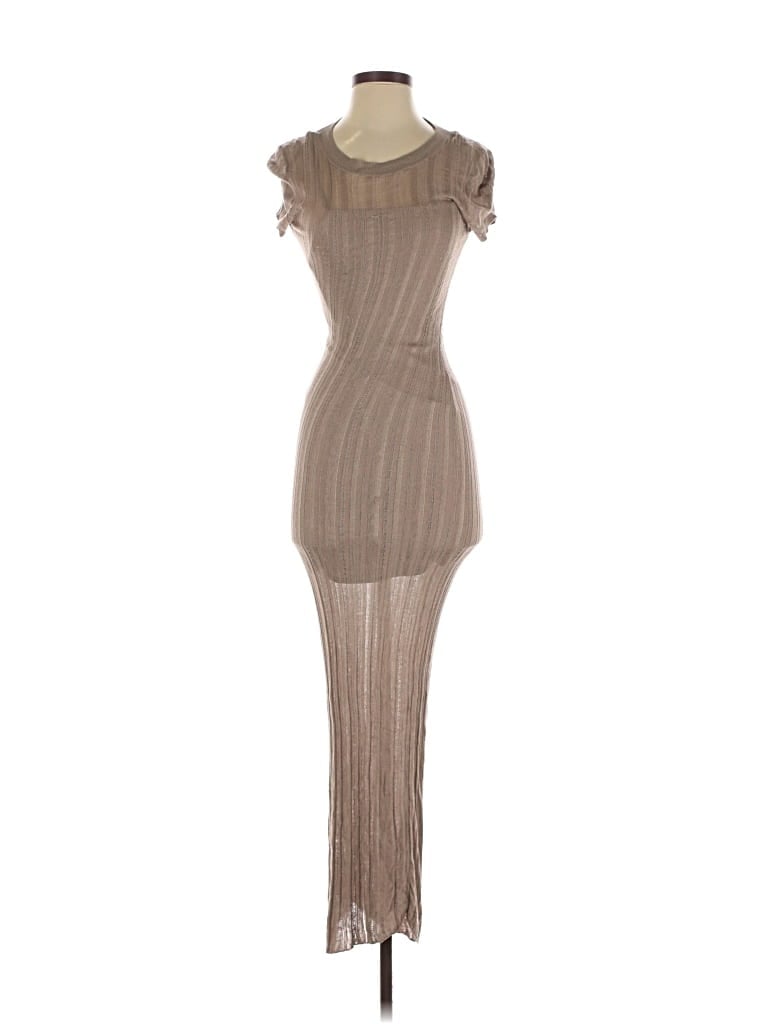 Pre-owned Abercrombie & Fitch Cocktail Dress In Brown