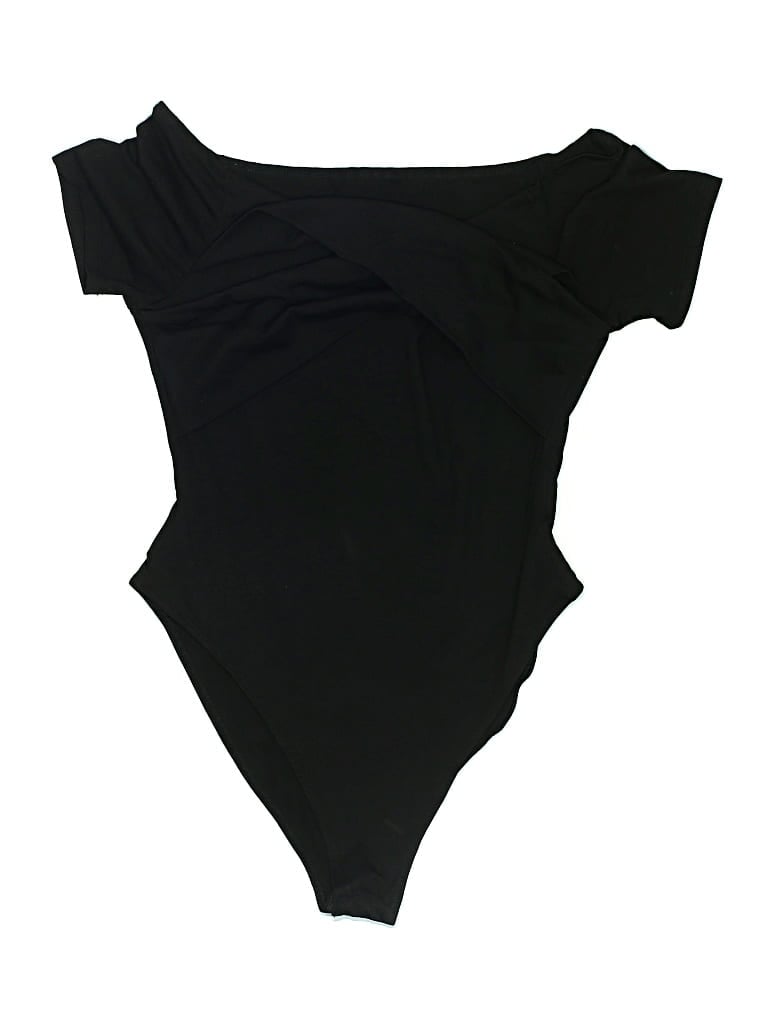 Pre-owned Unbranded Bodysuit In Black