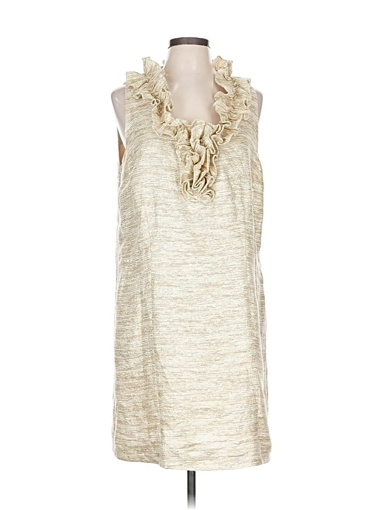 Pre-owned Kate Spade New York Cocktail Dress In Gold