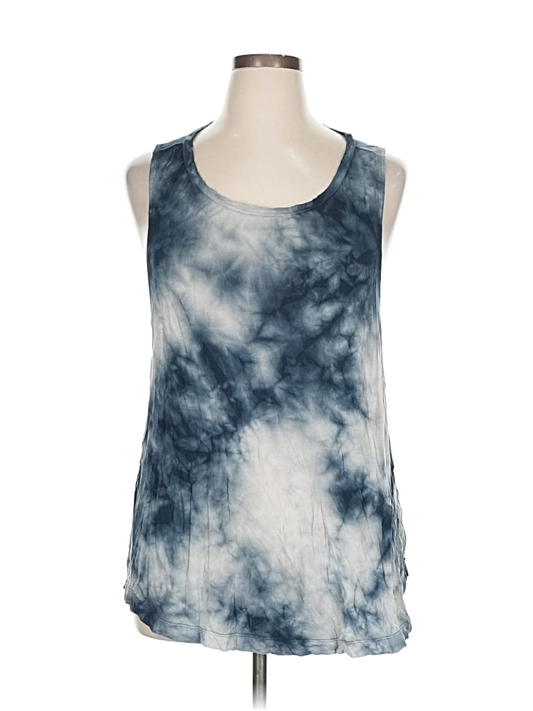 Pre-owned American Eagle Outfitters Tank Top Blue Halter Neckline Tops