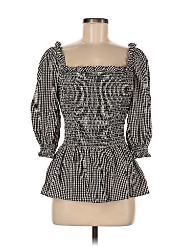 Max Studio 3/4 Sleeve Blouse (view 1)