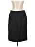 J.Crew 100% Wool Solid Black Wool Skirt Size 10 - photo 2