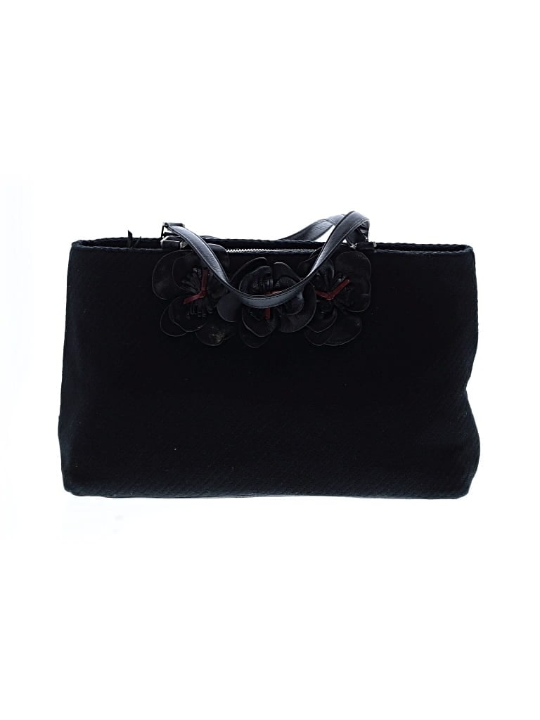 Pre-owned Kate Spade New York Leather Tote Bag In Black