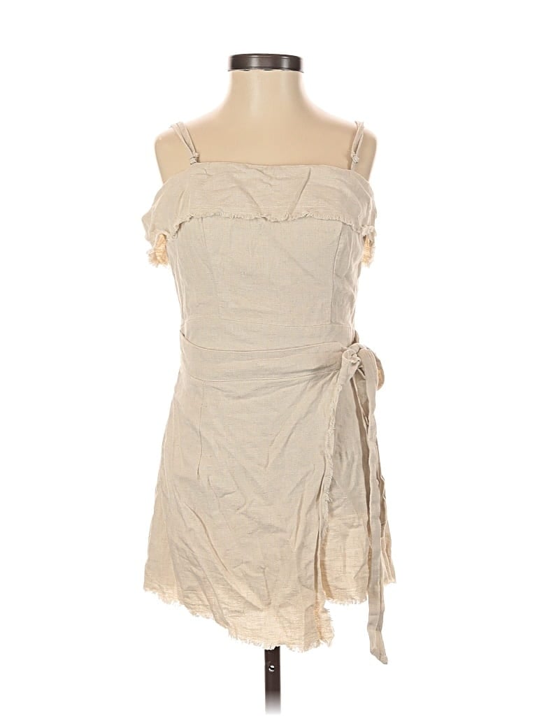 Pre-owned Polly Romper In Brown