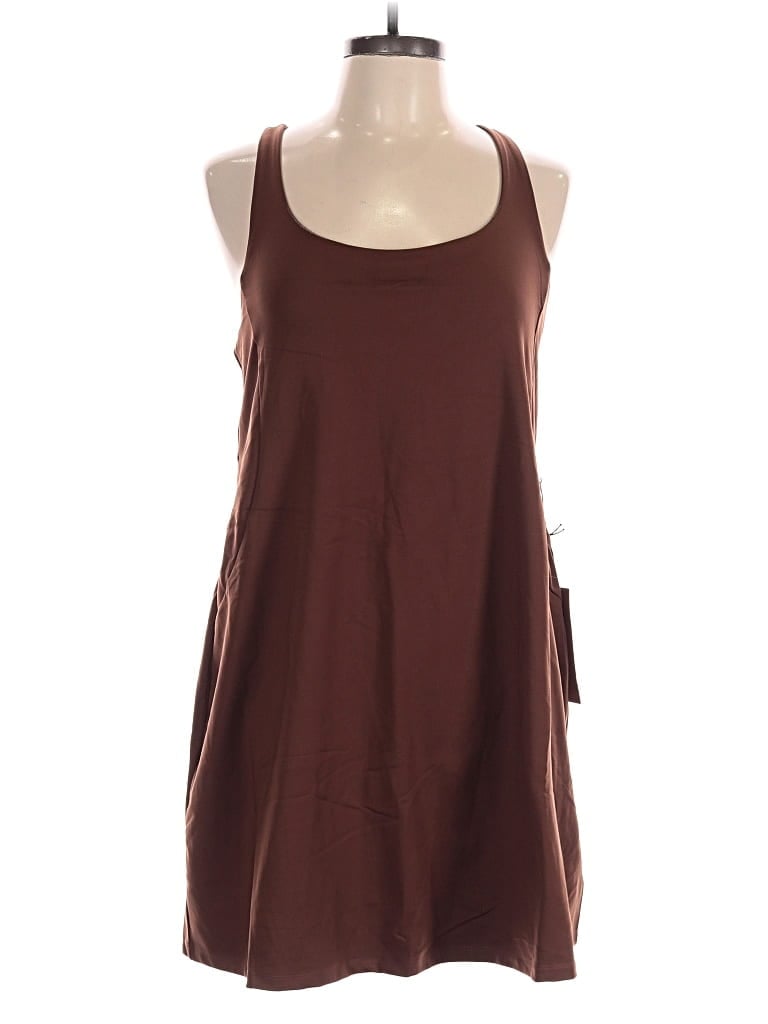 Girlfriend Collective Romper In Brown