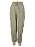 Blank NYC Solid Green Linen Pants Size M - photo 1