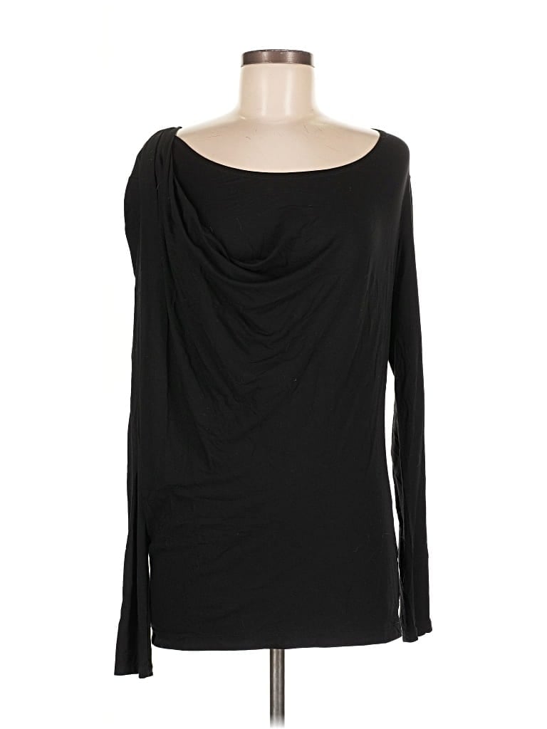 Pre-owned Vince 3/4 Sleeve T-shirt In Black