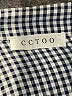 Assorted Brands 100% Polyester Checkered-gingham Blue Gray Casual Dress Size S (estimated) - photo 7