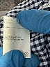 Assorted Brands 100% Polyester Checkered-gingham Blue Gray Casual Dress Size S (estimated) - photo 8