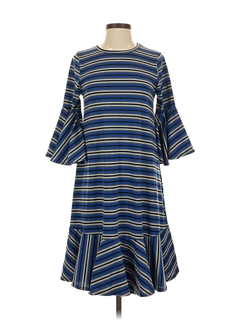 Pre-owned Lularoe Casual Dress In Blue