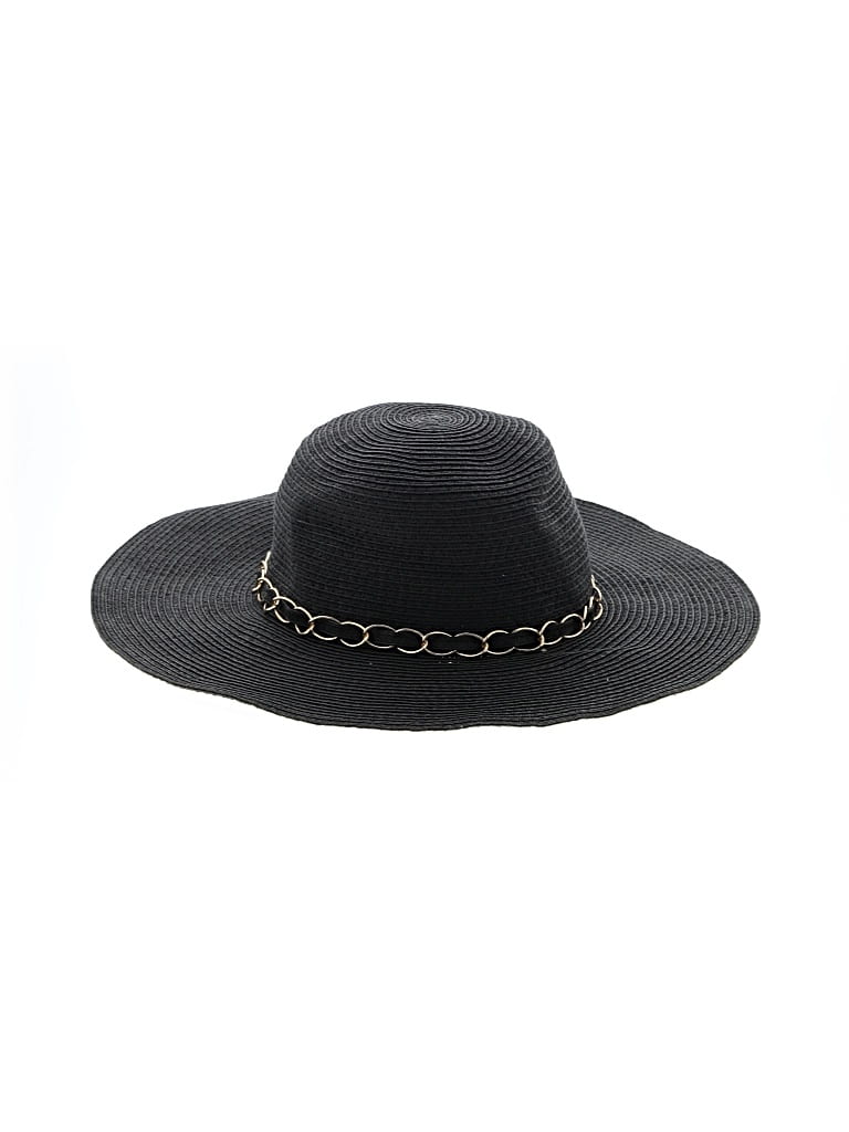 Pre-owned Unbranded Sun Hat In Black