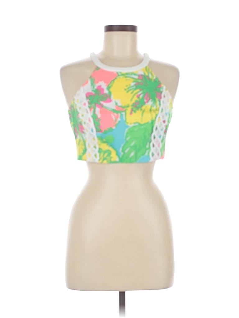 Pre-owned Lilly Pulitzer Sleeveless Blouse In Pink