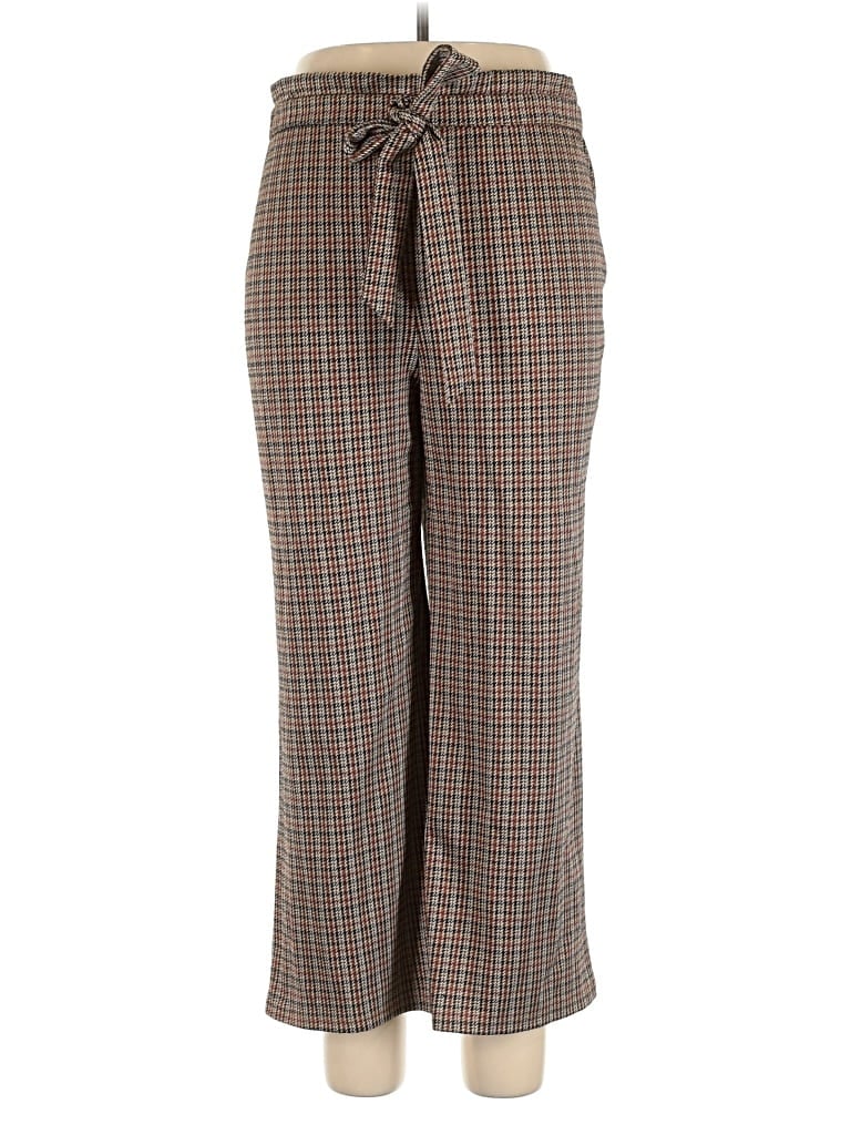Pre-owned Ny Collection Casual Pants In Brown