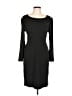 Shape FX Solid Black Casual Dress Size 12 - photo 1
