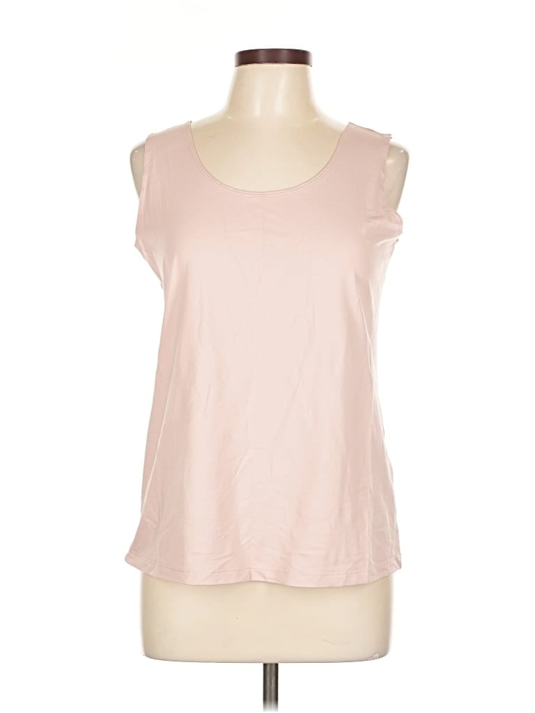Pre-owned Chico's Sleeveless T-shirt In Pink