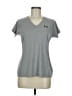 Under Armour 100% Polyester Gray Active T-Shirt Size M - photo 1
