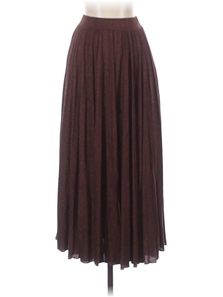 Pre-owned Marella Formal Skirt In Burgundy
