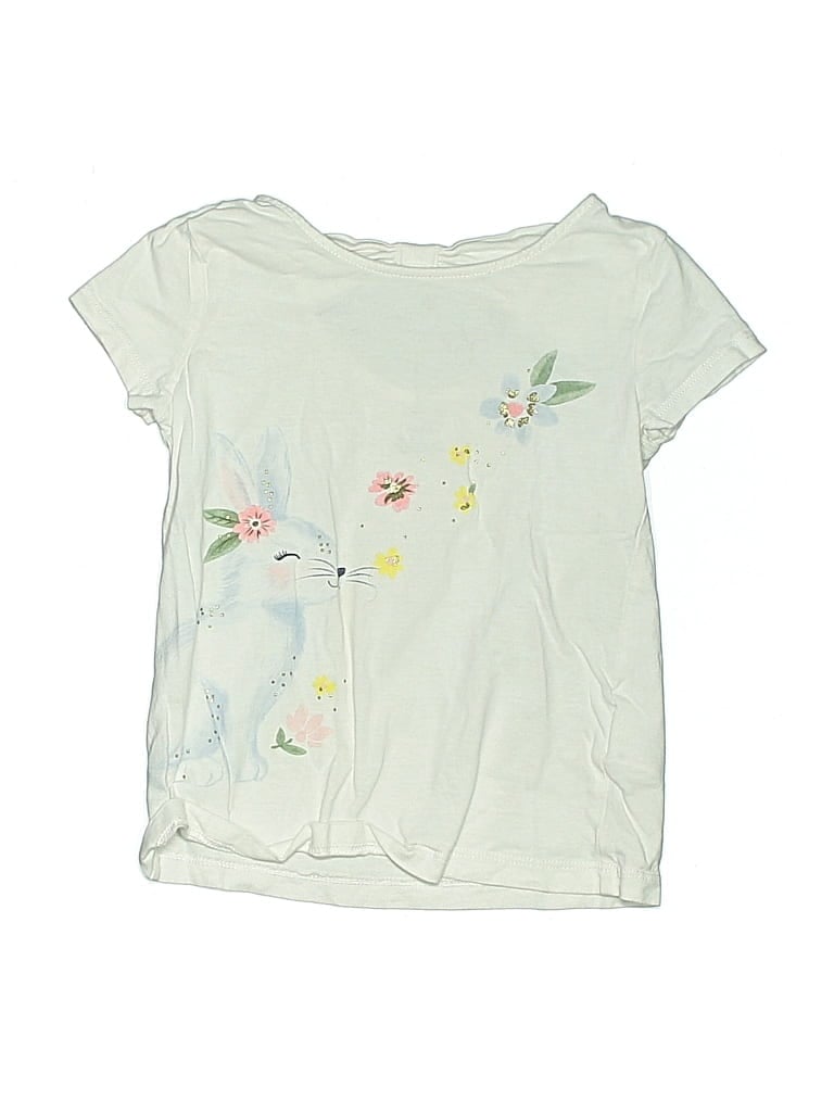 Pre-owned Carter's Kids' Short Sleeve T-shirt In Green