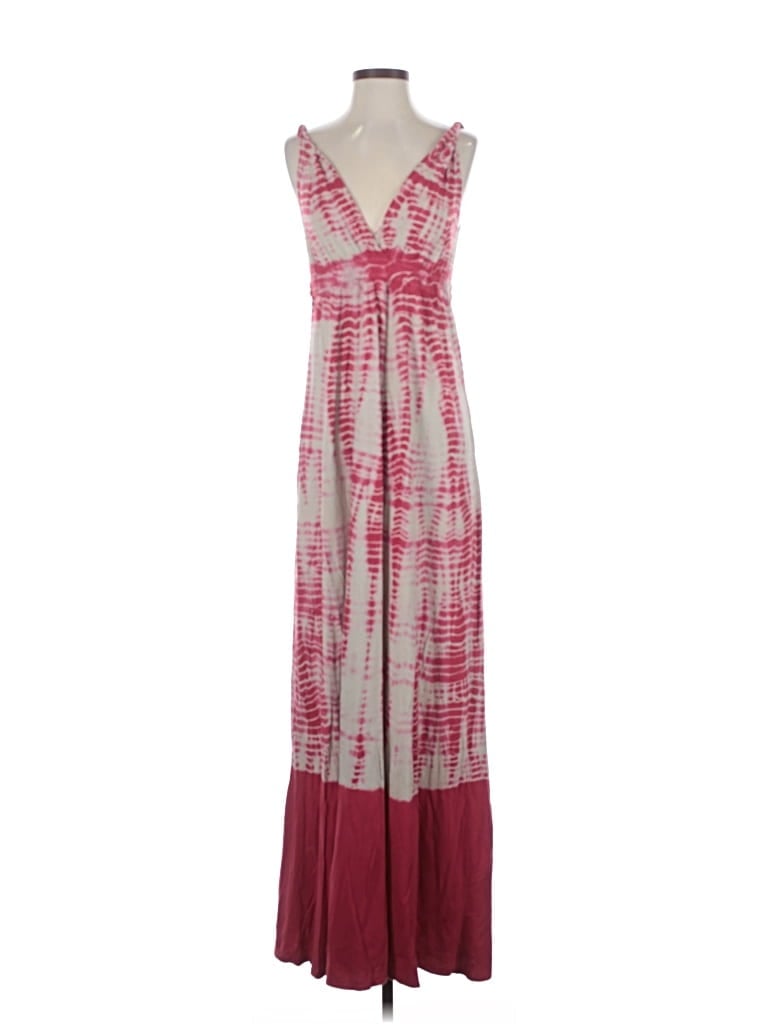 Pre-owned Gypsy 05 Casual Dress In Burgundy