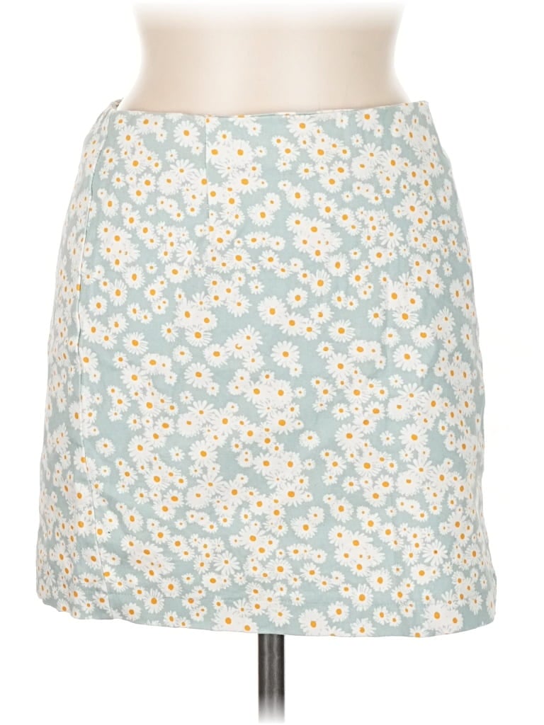 Pre-owned Wild Fable Casual Skirt In Blue