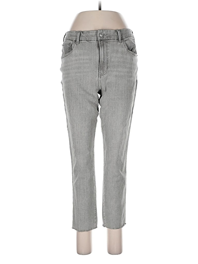 Pre-owned Express Jeans In Gray