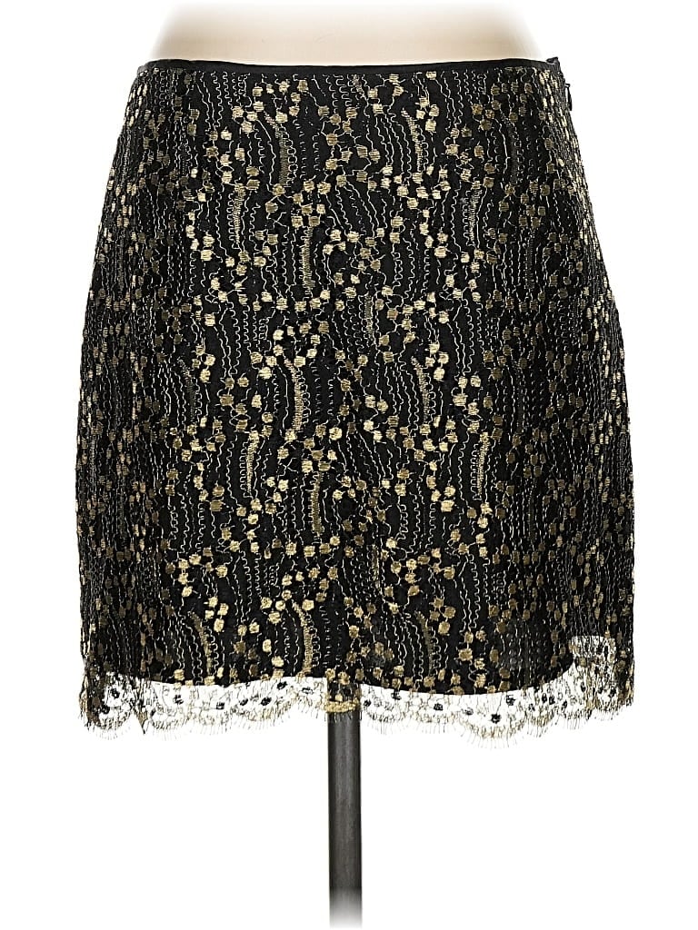 Pre-owned An Original Milly Of New York Formal Skirt In Black