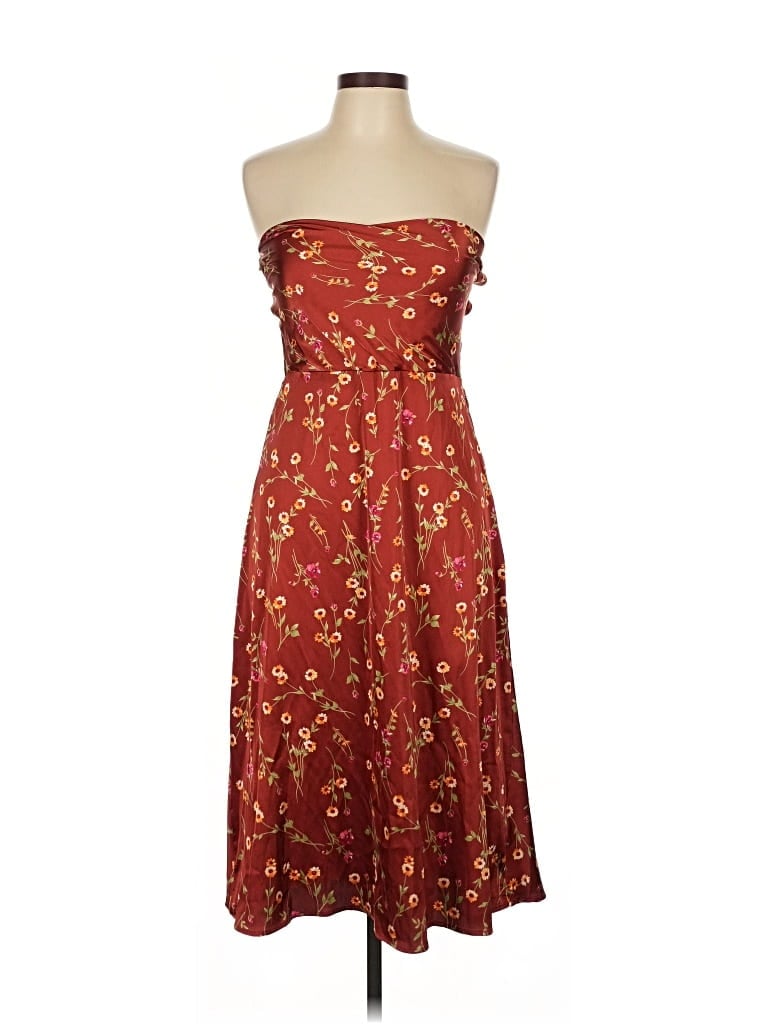 Pre-owned Danielle Bernstein Cocktail Dress In Red