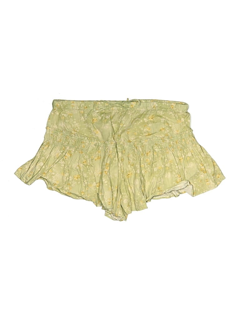 Pre-owned Free People Shorts In Green