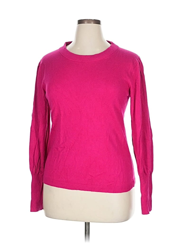 Pre-owned Ann Taylor Pullover Sweater In Pink