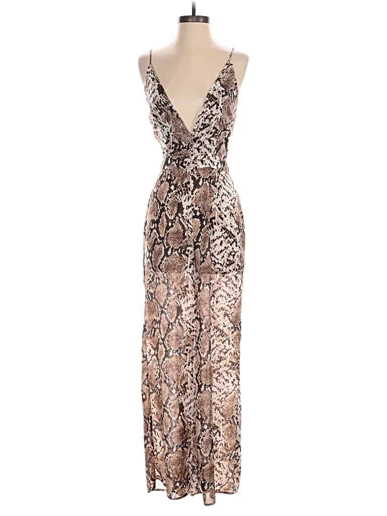 Pre-owned Superdown Jumpsuit In Brown