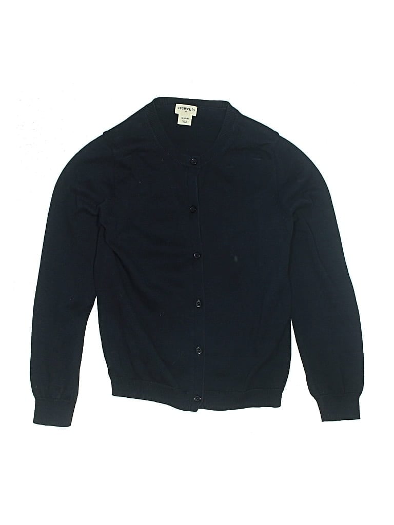 Pre-owned Crewcuts Outlet Kids' Cardigan Sweater In Black