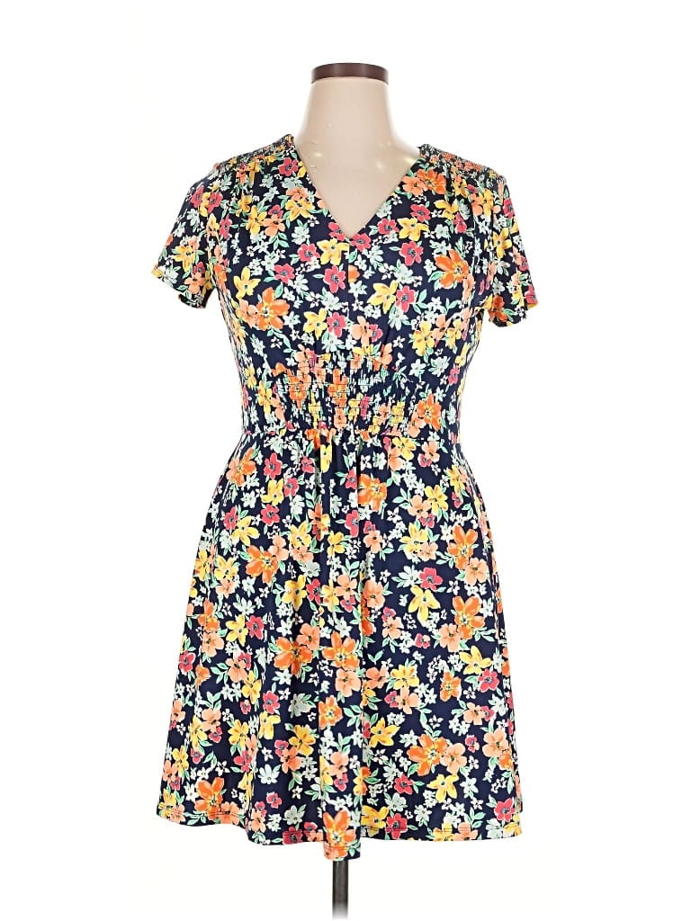 Pre-owned Berkley Jensen Casual Dress In Orange