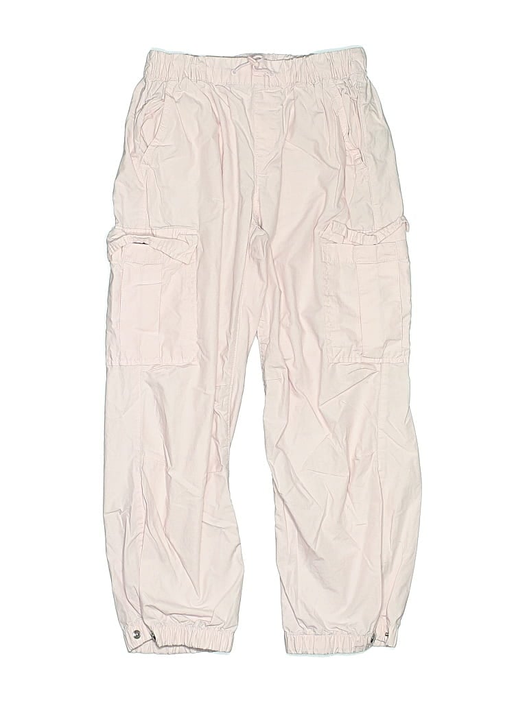 Pre-owned Gap Kids' Cargo Pants In White