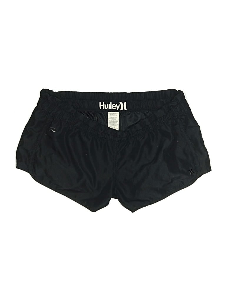 Pre-owned Hurley Athletic Shorts In Black