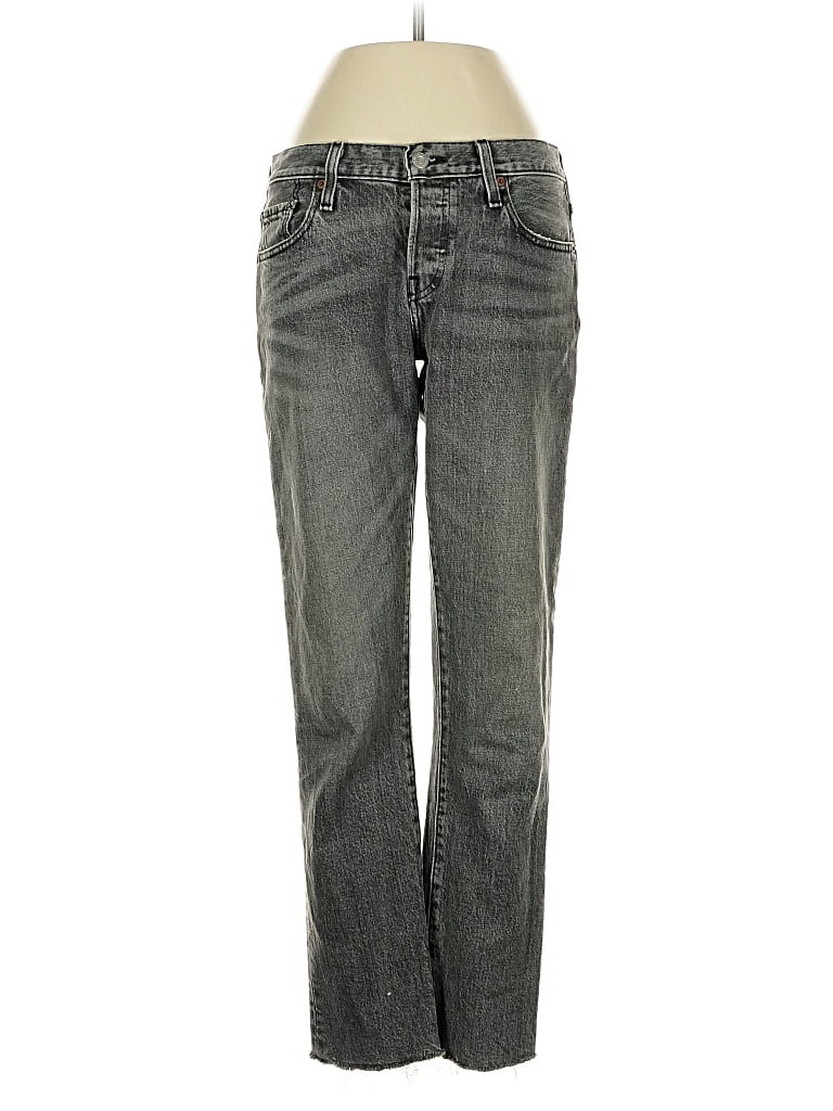 Pre-owned Levi's Jeans In Gray