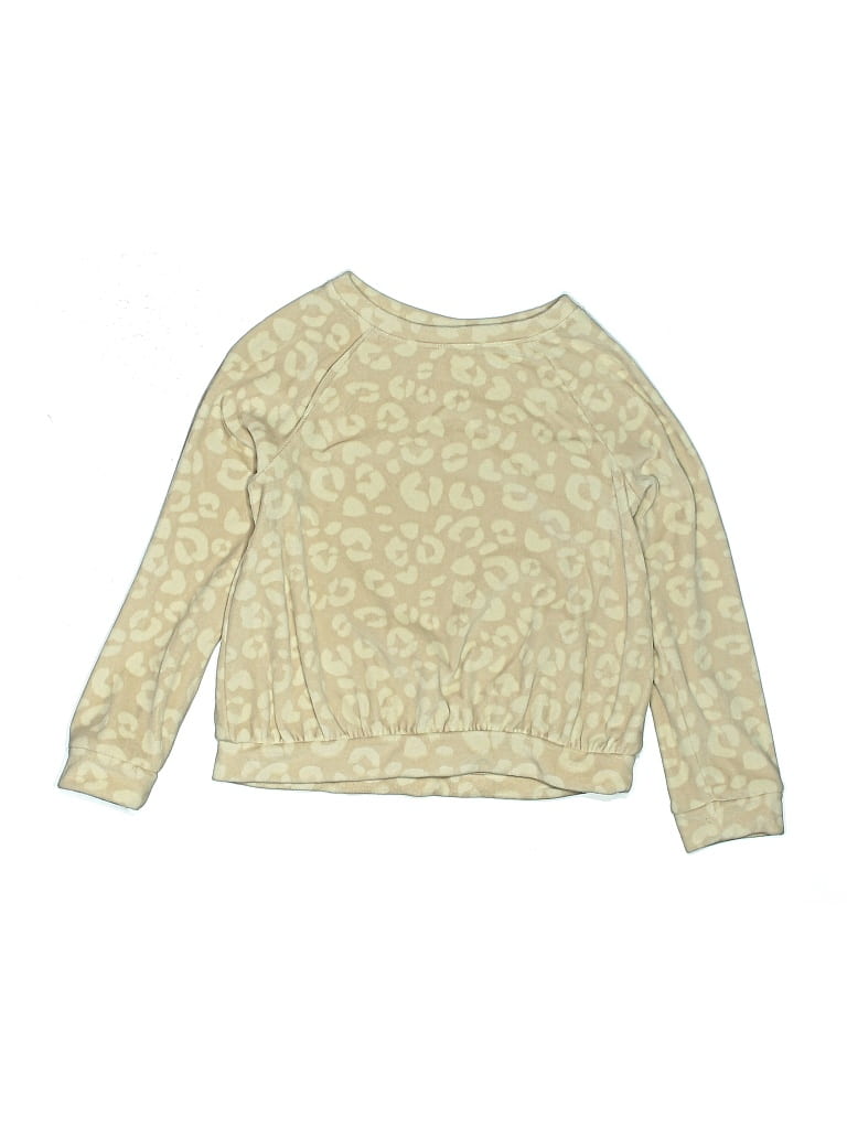 Pre-owned Cat & Jack Kids' Pullover Sweater In Brown