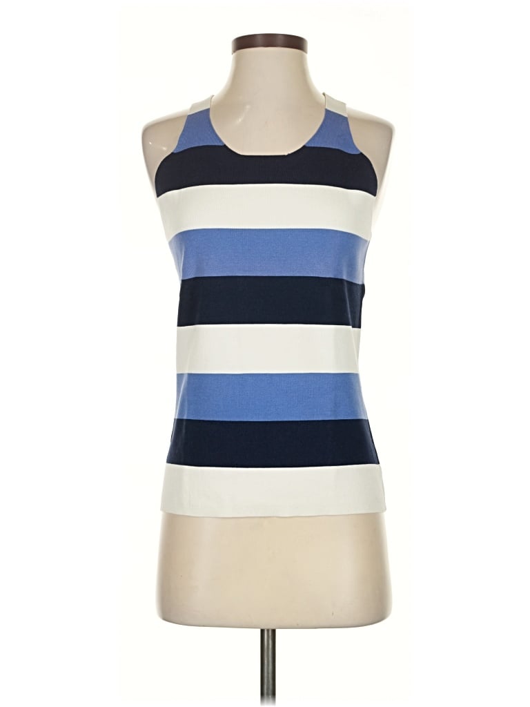 Pre-owned Ralph Lauren Sport Tank Top Blue Halter Neckline Tops