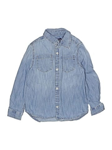 Gap Long Sleeve Button-Down Shirt (view 1)