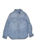 Gap 100% Cotton Blue Long Sleeve Button-Down Shirt Size 4 - 5 - photo 1