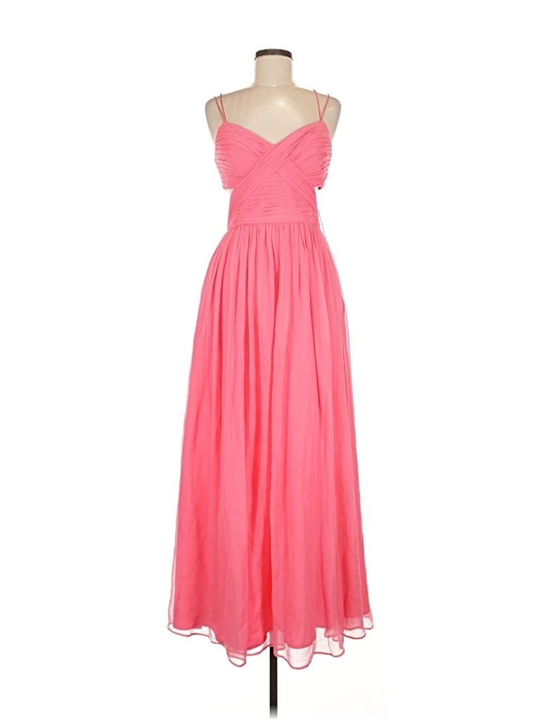 Pre-owned Aidan Mattox Cocktail Dress In Pink