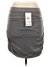Splendid Solid Gray Casual Skirt Size S - photo 2